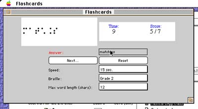 Braille Flashcards screen shot