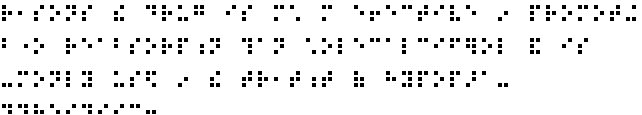 graphic of braille dots